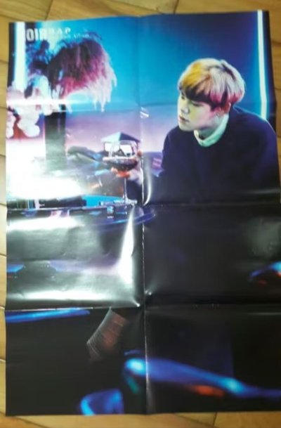 B.A.P NOIR ZELO 摺疊 海報