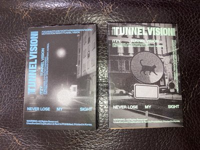 itzy tunnel vision 電子專 已拆 qr碼未掃