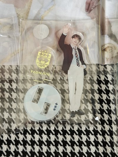 （現貨可當日寄出 整圖出）TXT 黃春 原皮 然竣 立牌