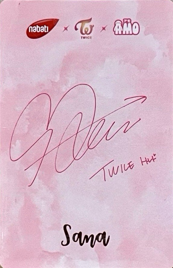 nabati餅乾 代言卡  背面