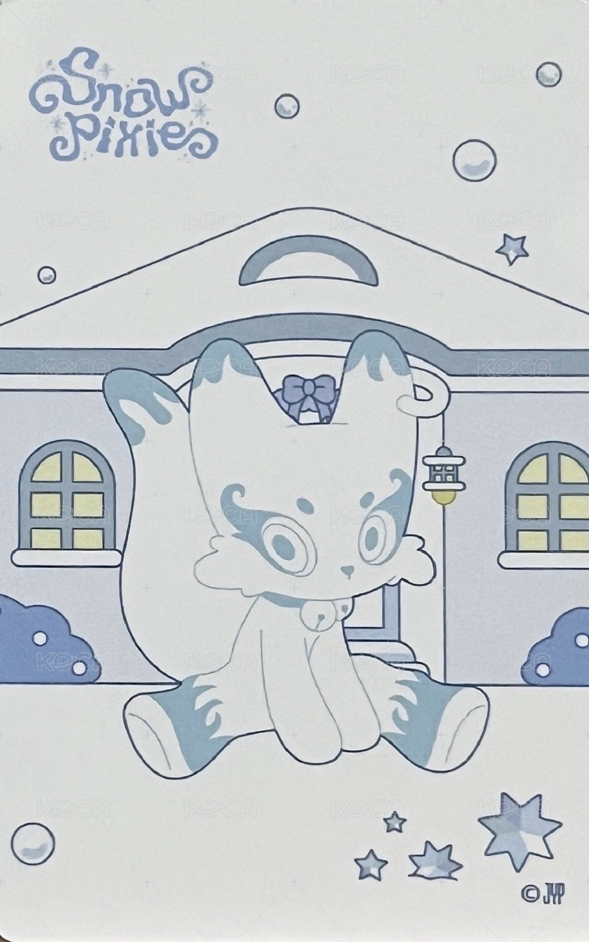 2025 JYP冬日快閃   一番賞 B ver 幸運卡  背面