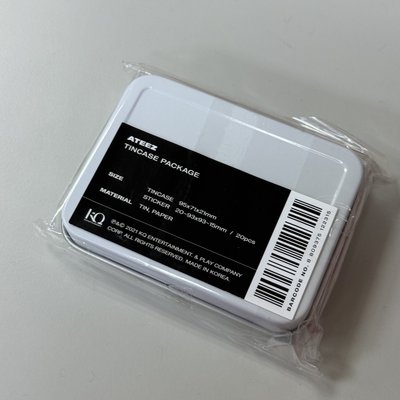 ATEEZ KQ SHOP 鐵盒