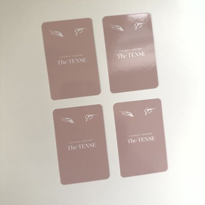 The TENSE k4 Blu-ray 特典卡
