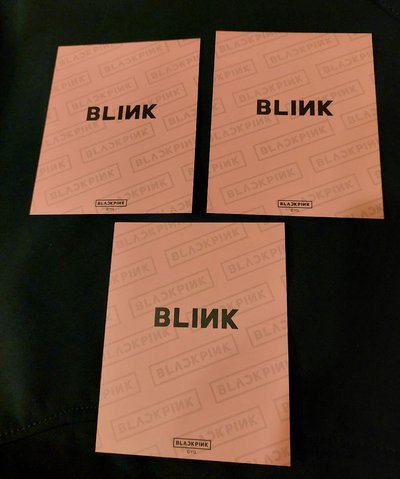 BLACKPINK 日本官咖聖誕明信片