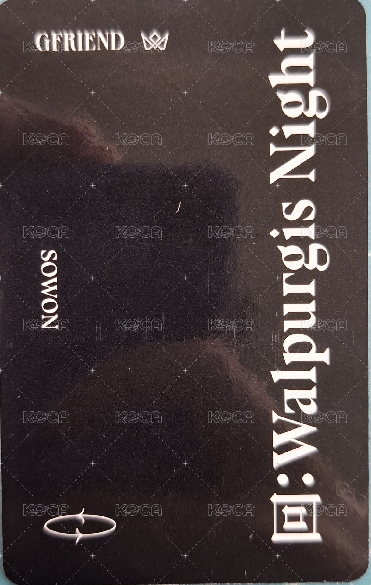 正三 專輯卡  背面