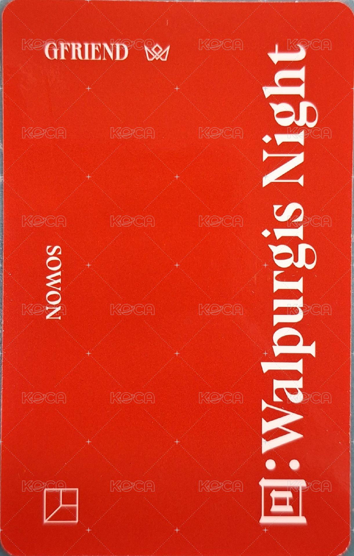 正三 專輯卡  背面