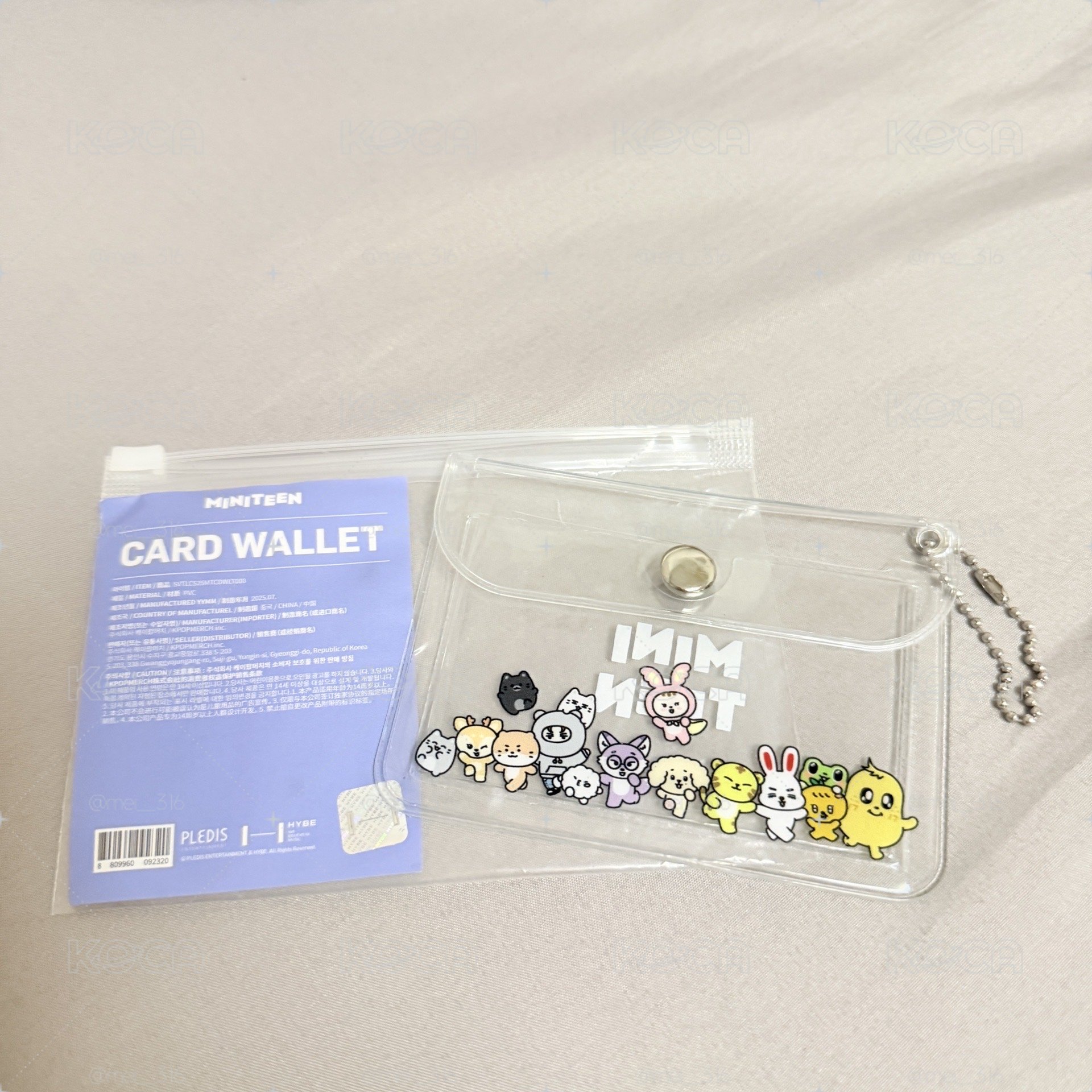 MINITEEN 卡夾 MINITEEN 快閃店 PVC小包