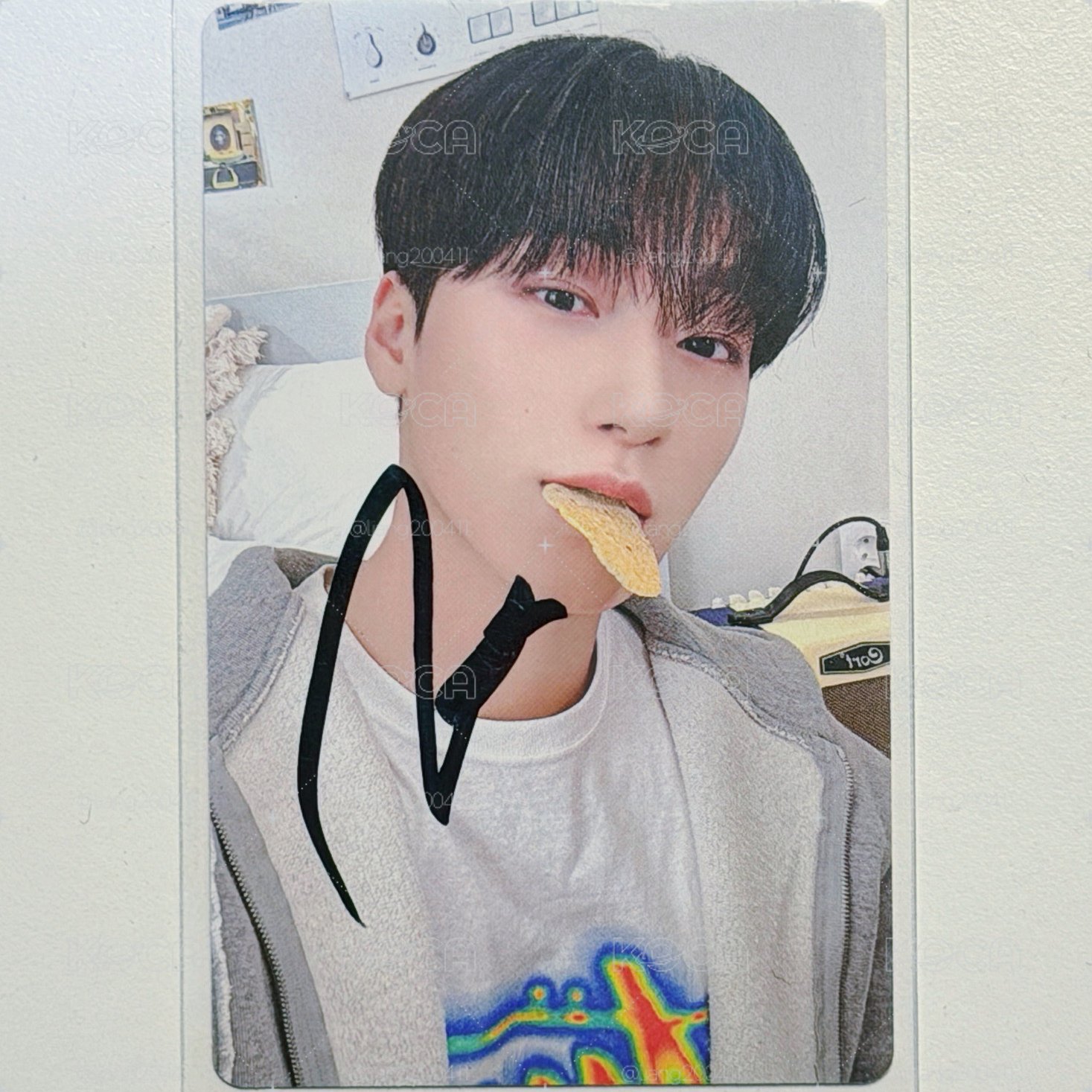 ATEEZ IYF 亞巡臺北場親簽卡 25年曆傘