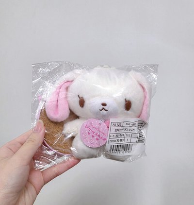 日本三麗鷗 蜜糖邦尼白兔磁吸娃娃