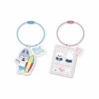 4th FM 釜山快閃店 鑰匙圈吊飾 