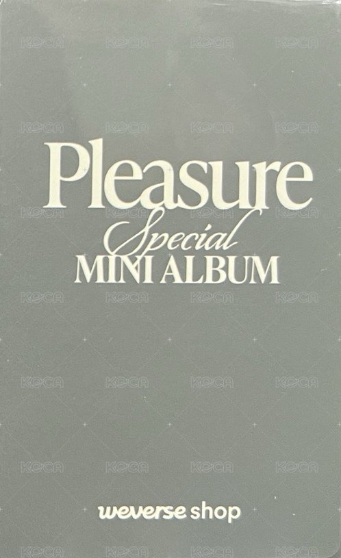 PLEASURE wvs 單封預購 特典卡  背面