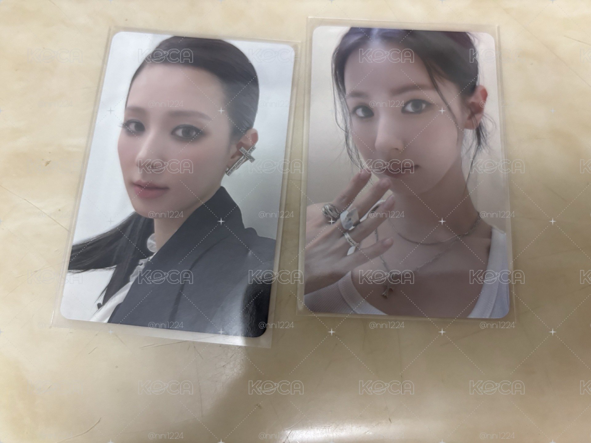 曹薇娟小卡2張一起賣