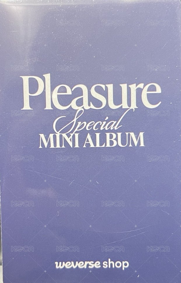 PLEASURE wvs 早鳥 特典卡  背面