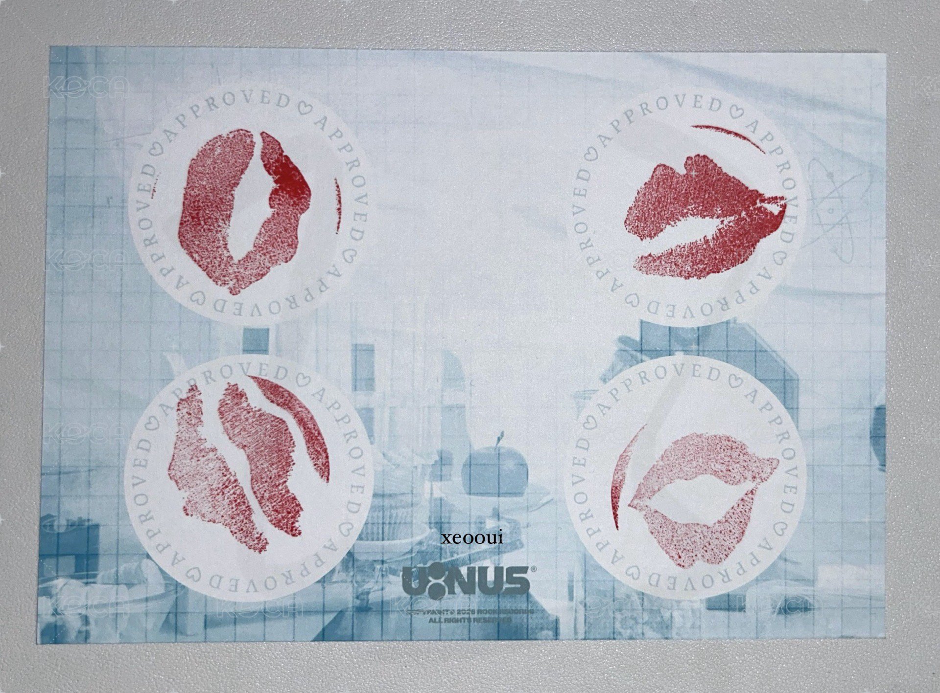 214唇印酷卡