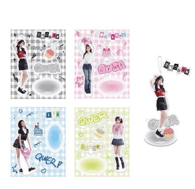 QWER 立牌