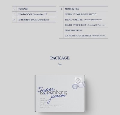 SJ 15週年 寫真組