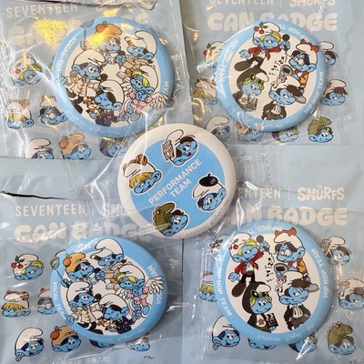 7-11 藍色小精靈 徽章 