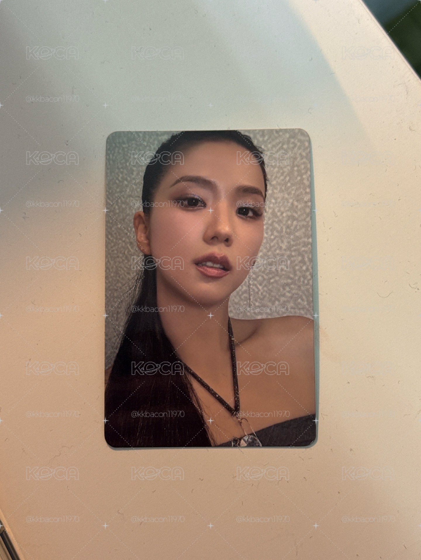 jisoo灰版AB小卡