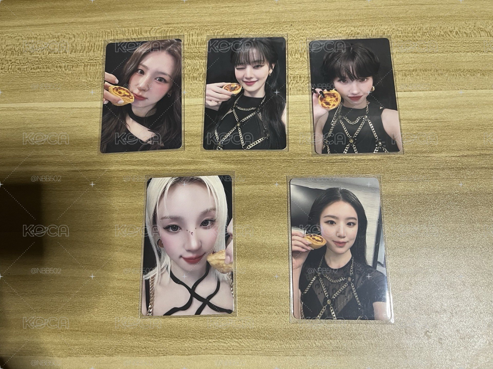 （🏰現貨）I-dle QQ音樂星光卡 三星 蛋塔