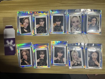 （🏰現貨）I-dle QQ音樂星光卡 中文卡背