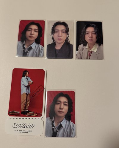 The DECADE 專輯小卡 票卡 明信片 海報