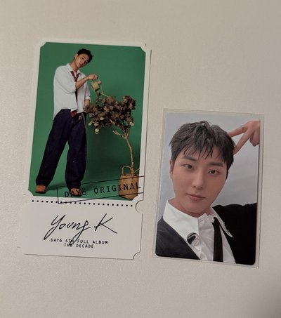 The DECADE 專輯小卡 票卡 明信片 海報