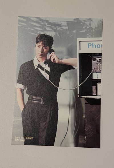 The DECADE 專輯小卡 票卡 明信片 海報