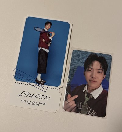 The DECADE 專輯小卡 票卡 明信片 海報