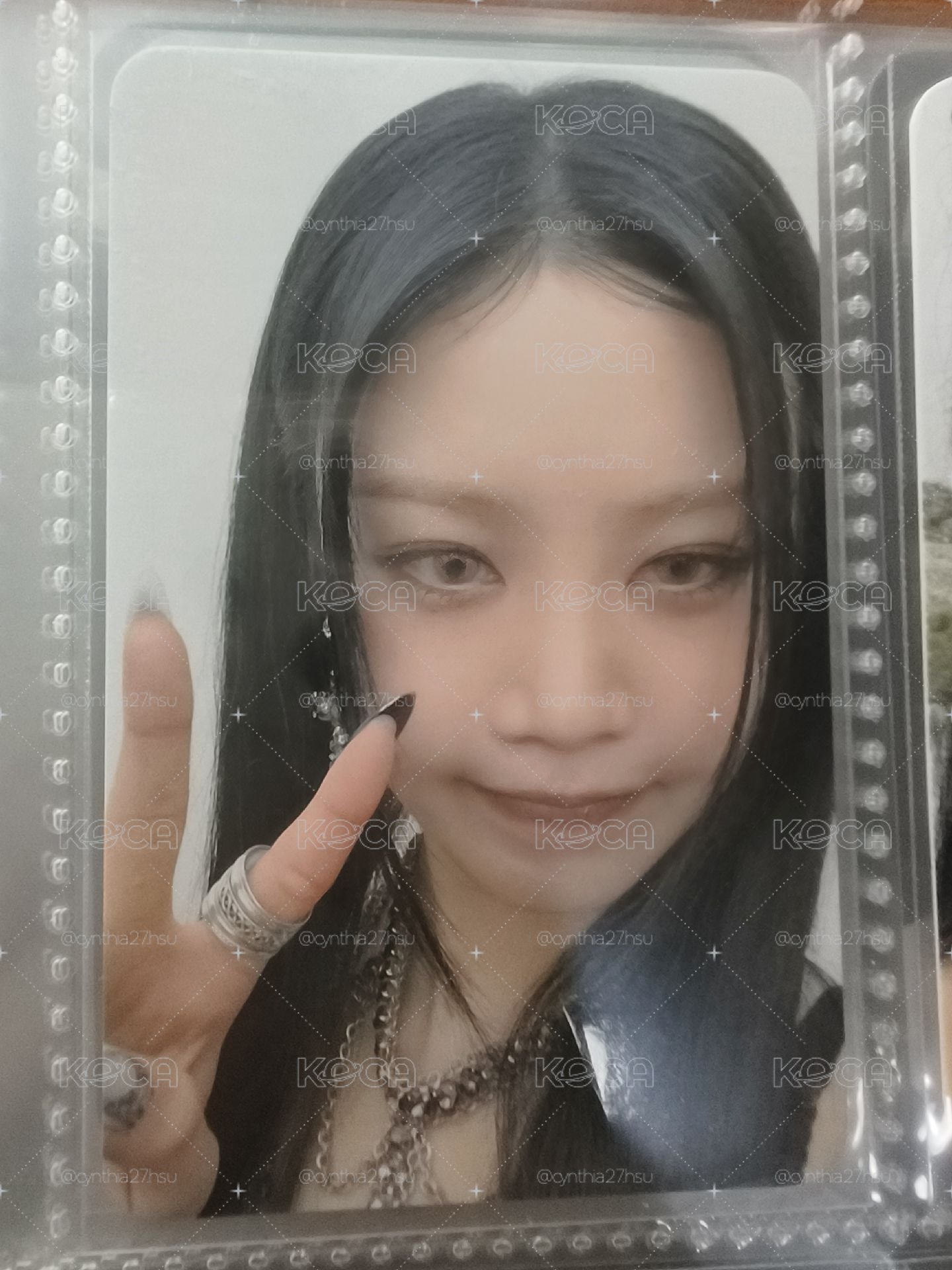 珍 鑰匙圈卡