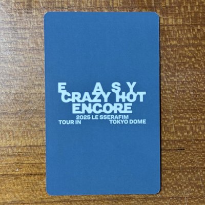 25‘巡迴 東蛋安可 場限卡 Day2