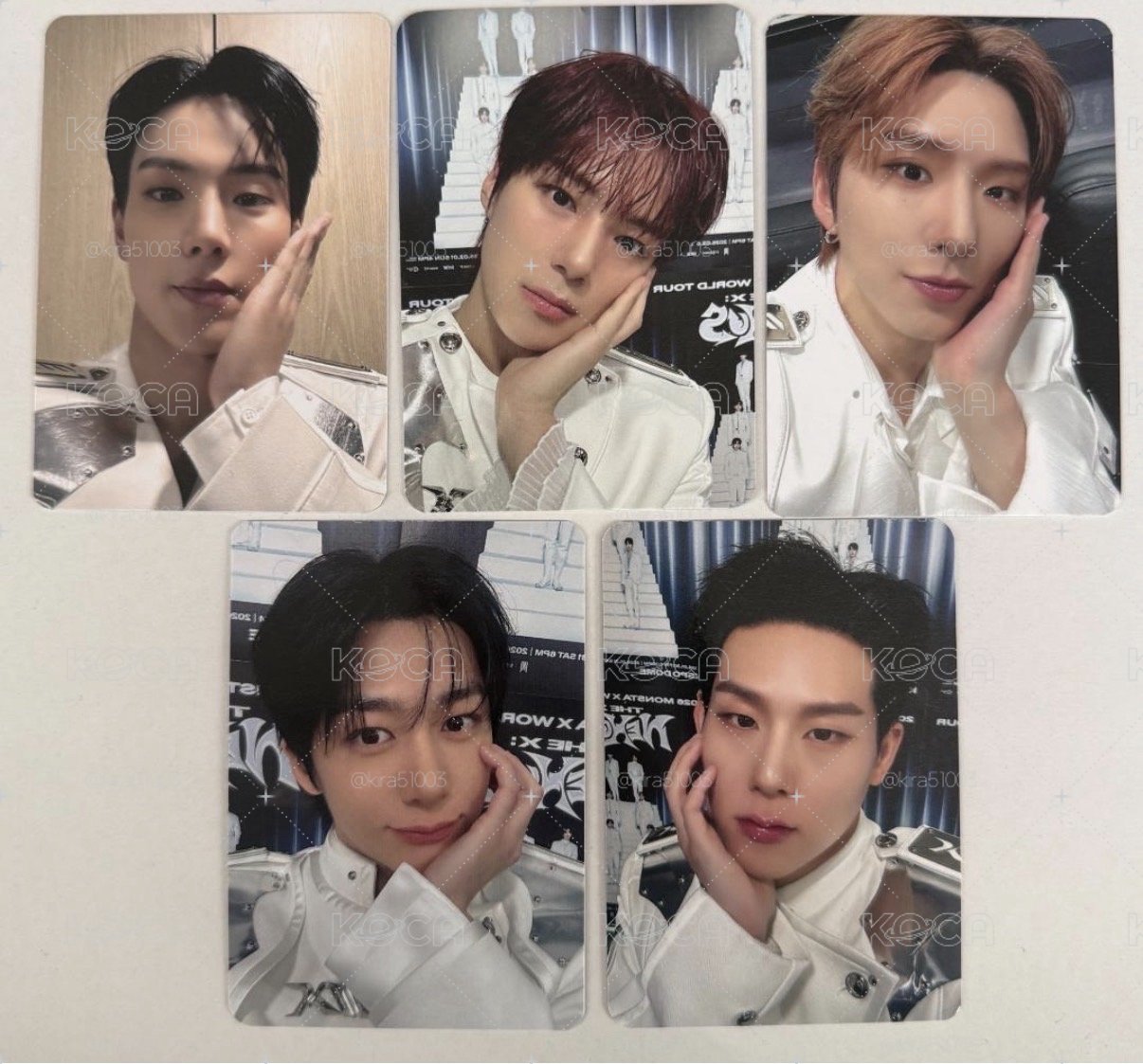 Monsta x THE X am 6.0 簽售卡 日本 Qoo10