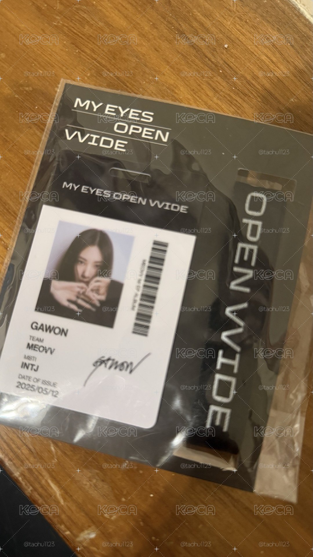 Meovv周邊 全新未拆 如裡面有卡的話都未拆未看