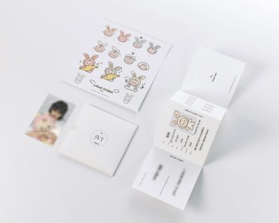 SEVENTEEN 成員自製周邊 淨兔鼠