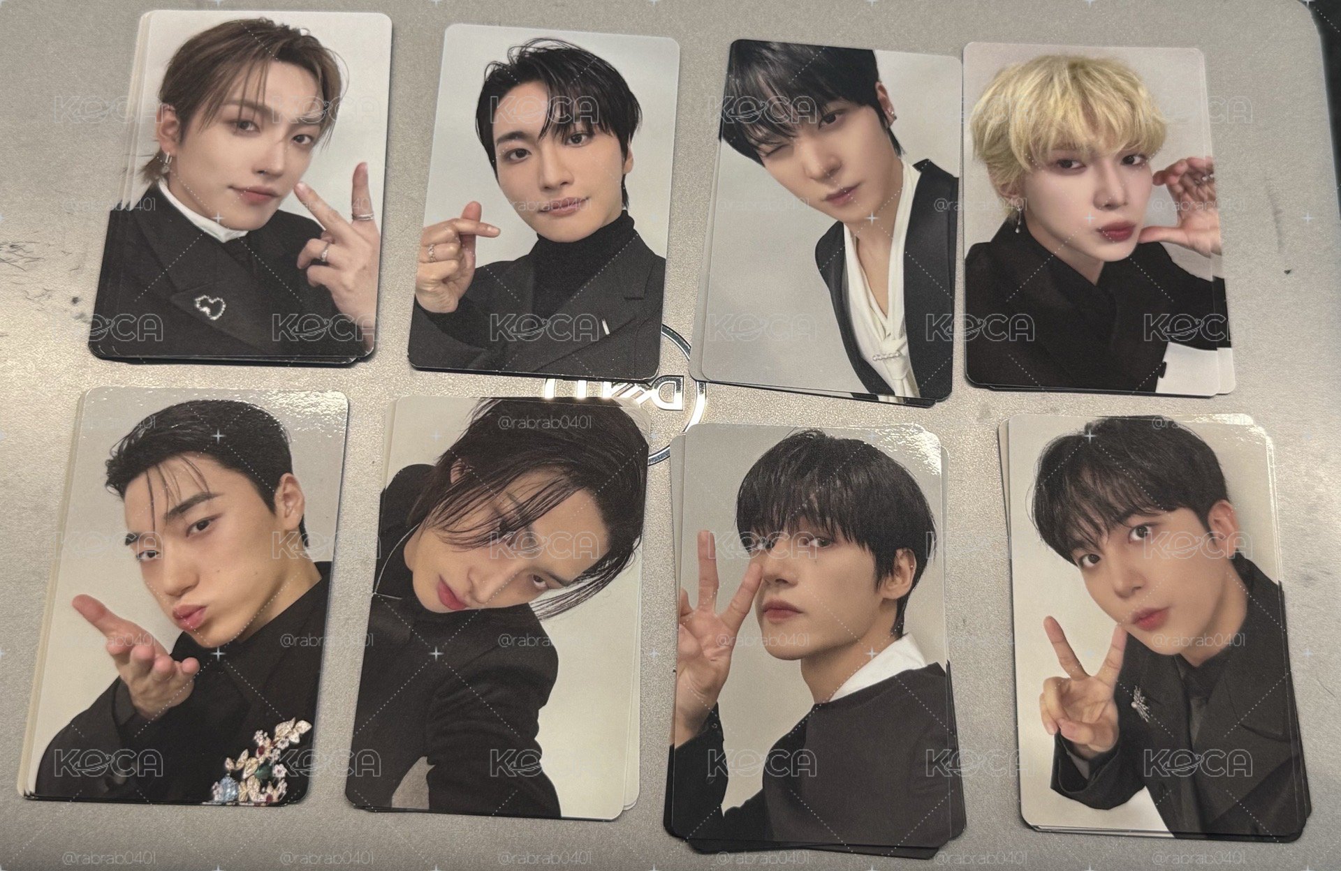 ATEEZ 美國滿額卡 一套共8張