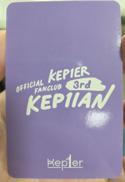 KEP1ER CHAEHYUN 采炫 三期會員禮 k4 周邊卡 3週年