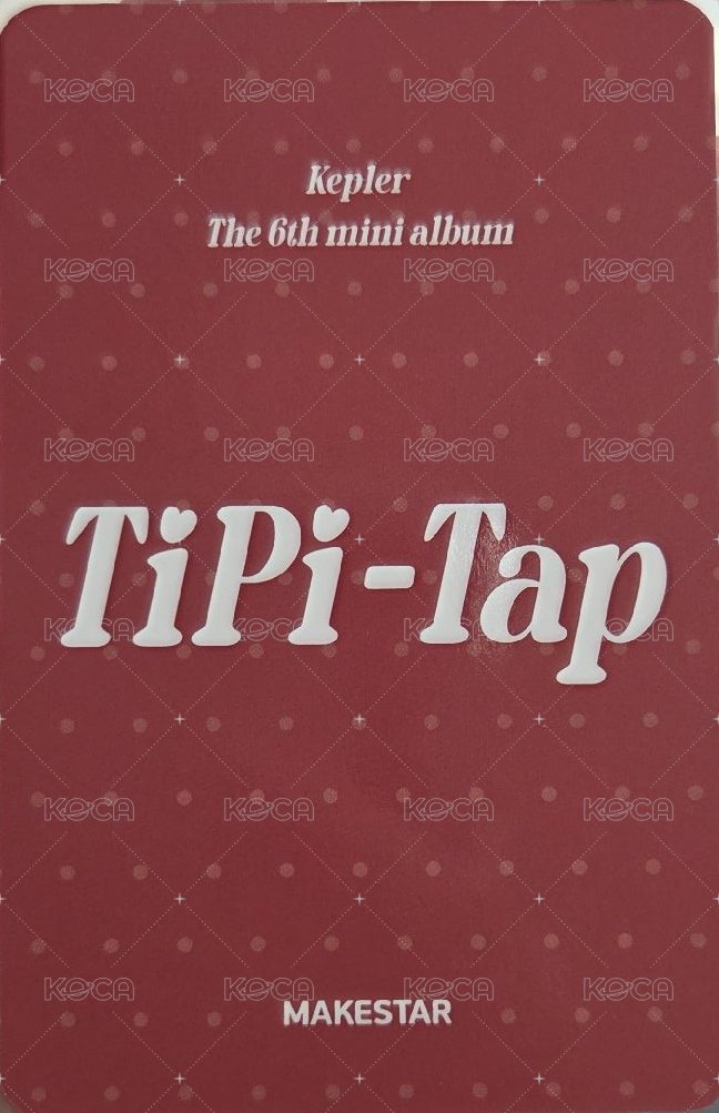 迷六 ms 聖誕 中籤卡 簽售卡  背面