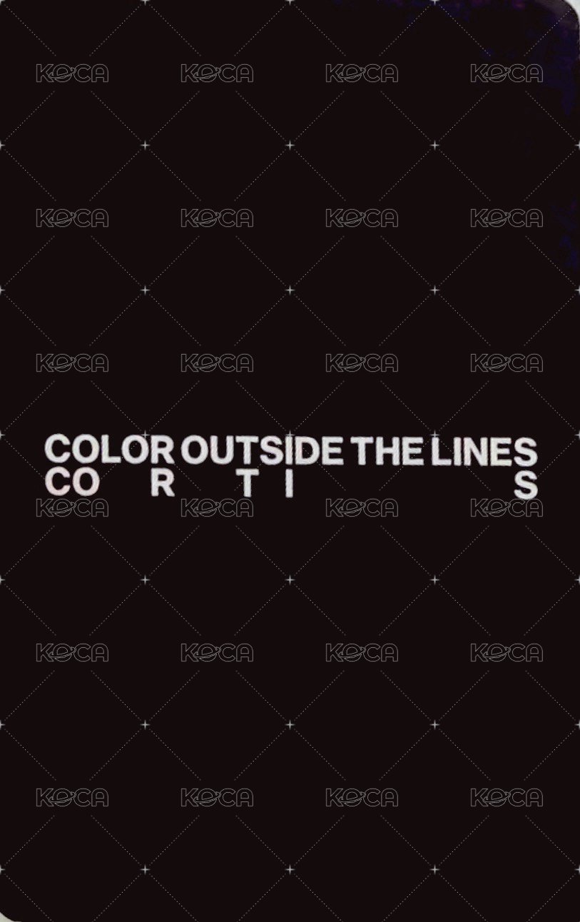 迷一 yzy 1.0 簽售卡  背面