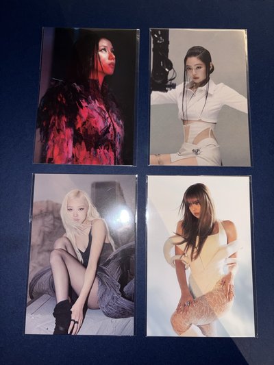 BLACKPINK周邊 滿額明信片