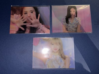 BLACKPINK PB透卡明信片