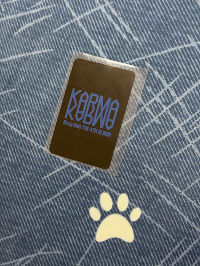 KARMA 全通路 特典卡 SKZOO ver.