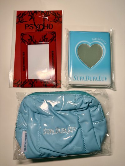 BABYMONSTER PSYCHO 卡套 SDL 卡冊 化妝包