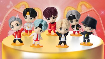 麥當勞×BTS聯名盲盒公仔確認款•Jimin朴智旻♪🥠可當綁🥠