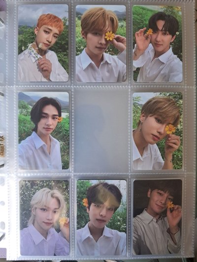 Stray Kids NOEASY 透卡組+花卡組