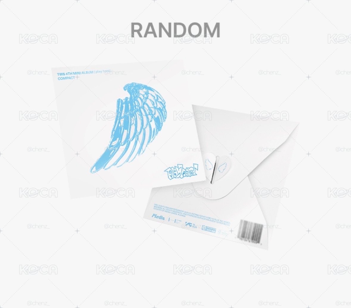 TWS 隨機單封4th Mini Album 'play hard' (Compact ver.)