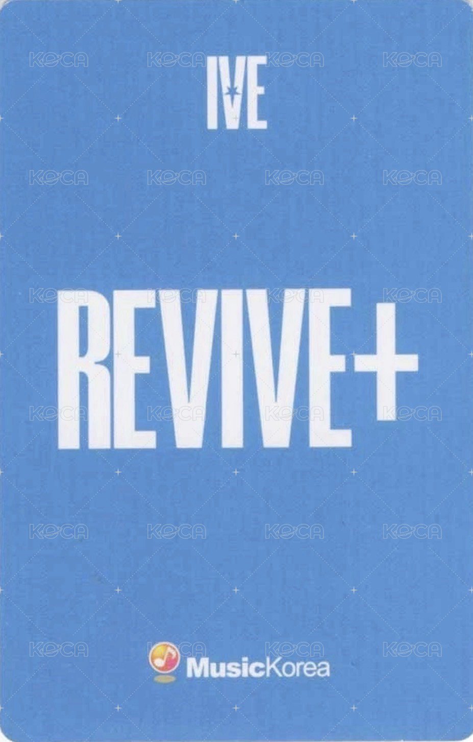 REVIVE+ mk 2.0 簽售卡  背面