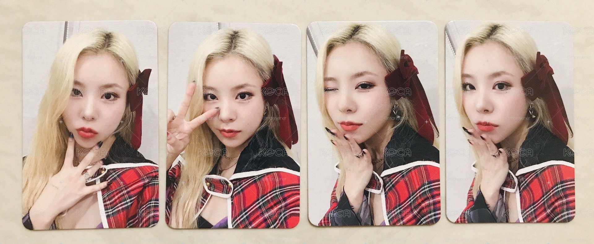 輝人wheein- In the mood MS-4線上小卡（一套4張合售）