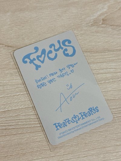 Focus 專輯卡 RB ver. A-na