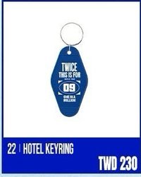 六巡 鑰匙圈吊飾 HOTEL KEYRING 飯店鑰匙圈 台北快閃