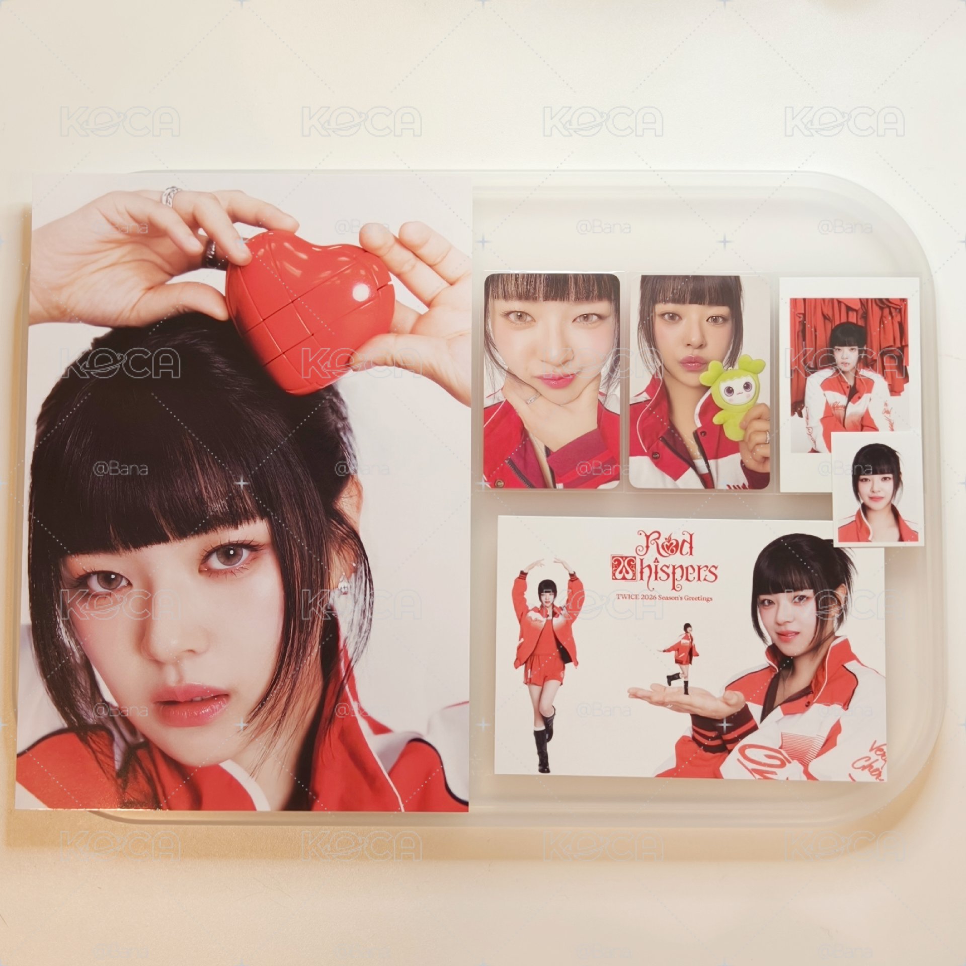 TWICE 定延💚 2026年曆 Set + fans特典