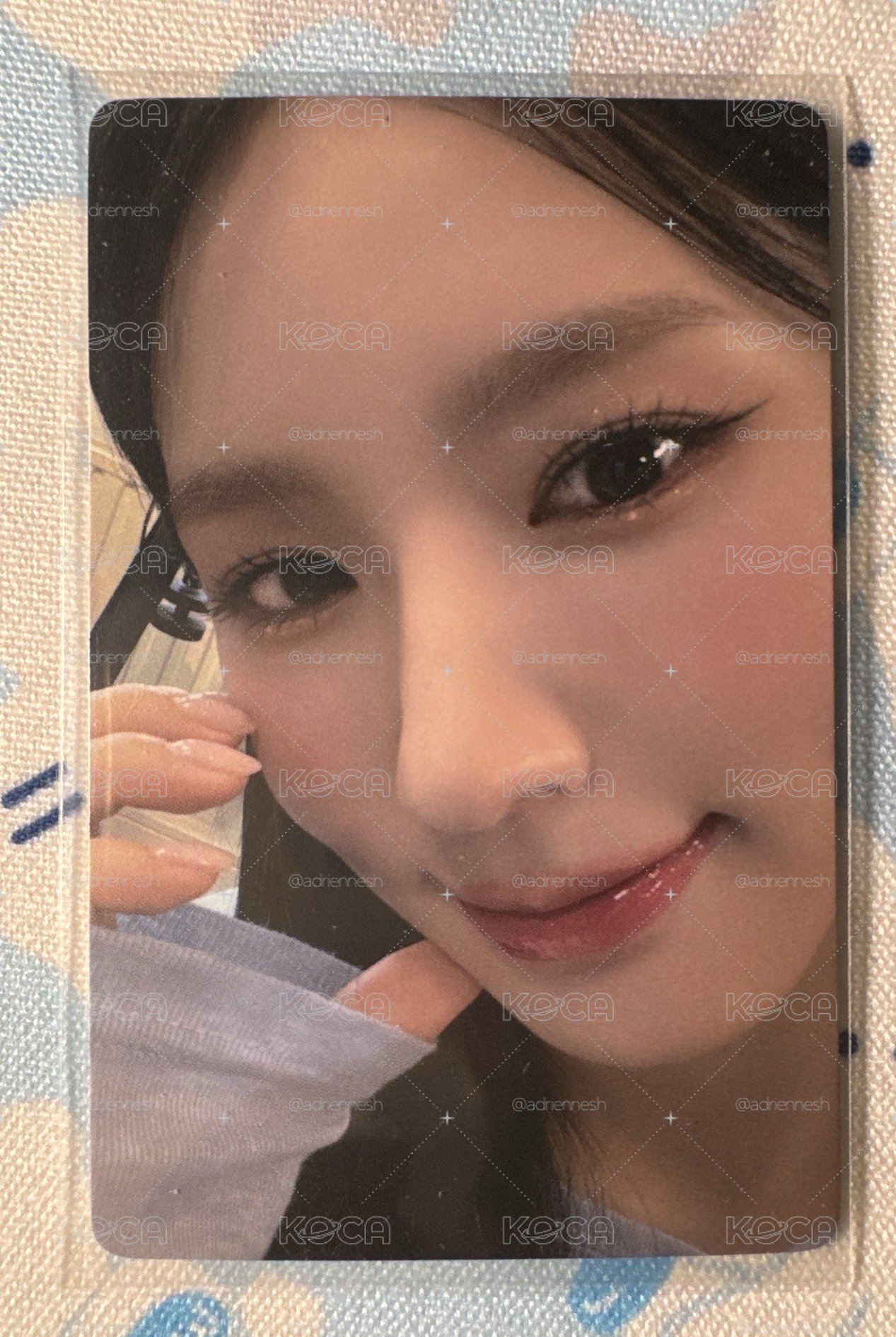I feel yzy 4.0 簽售卡 i-dle 薇娟
